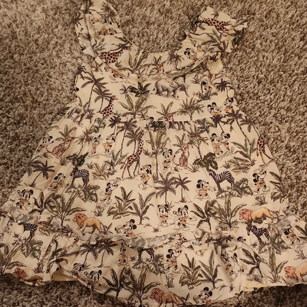 Disney x Janie And Jack Toddler Girl Size 2T Dress, VGUC
